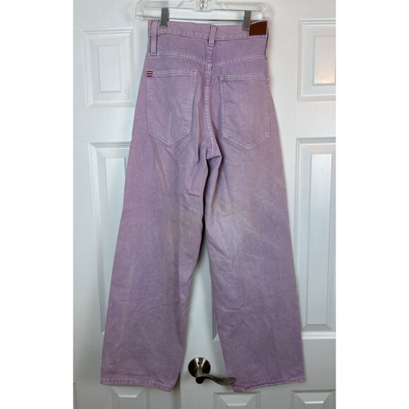 BDG Urban Outfitters Pants Women's Size 25 High Rise Extreme Baggy Lavender - Picture 9 of 13